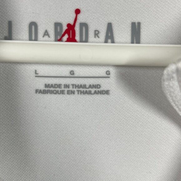 2021/22 Jordan Nike PSG Paris Saint-Germain Jersey White Large Training Top - Picture 8 of 11